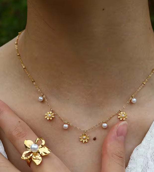 DAISY | Collier acier inoxydable