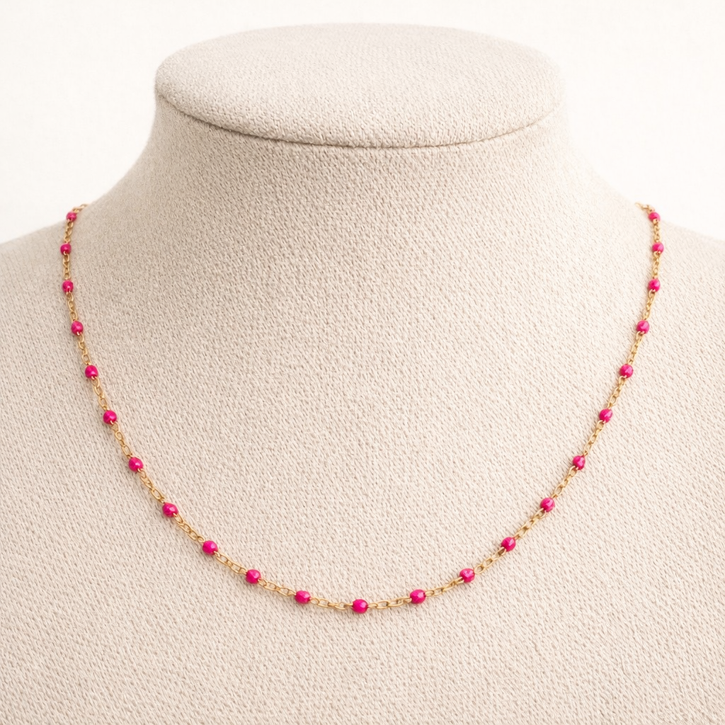 CORAL | Collier acier inoxydable