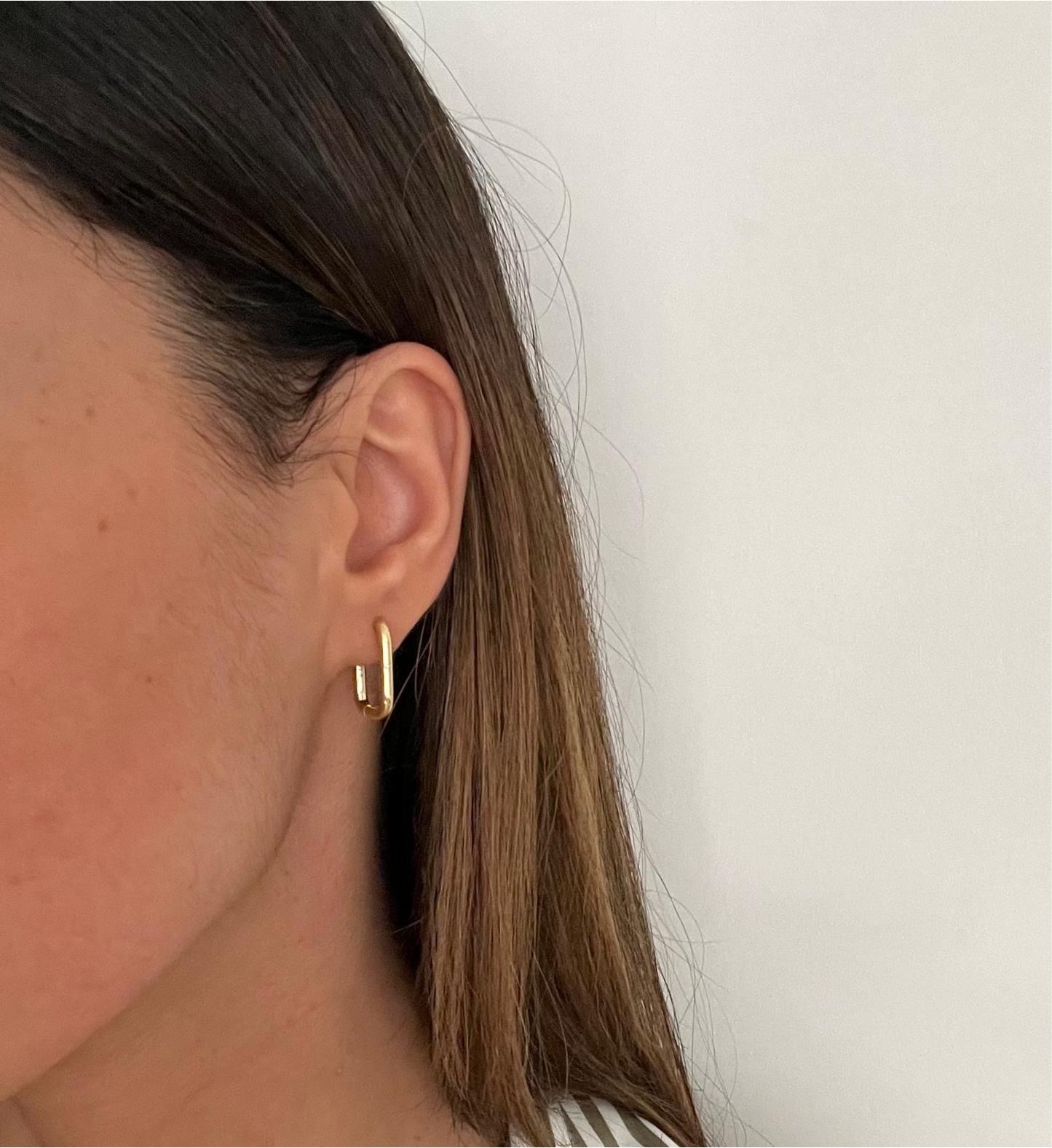 Lana | Boucles d'oreilles en acier inoxydable