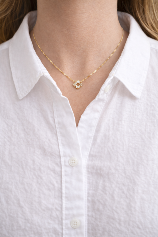 IRIS  |  Collier acier inoxydable