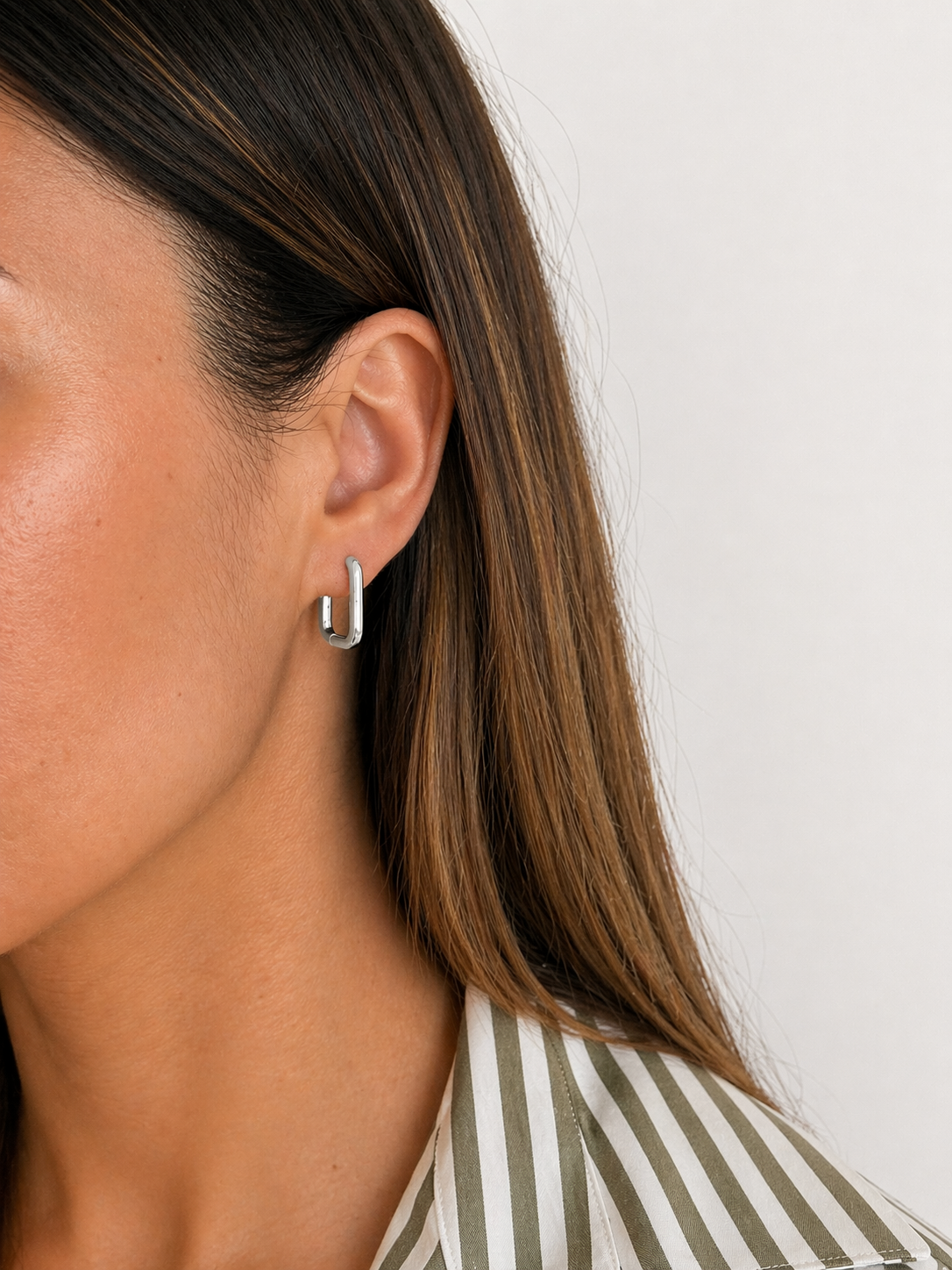 Lana | Boucles d'oreilles en acier inoxydable