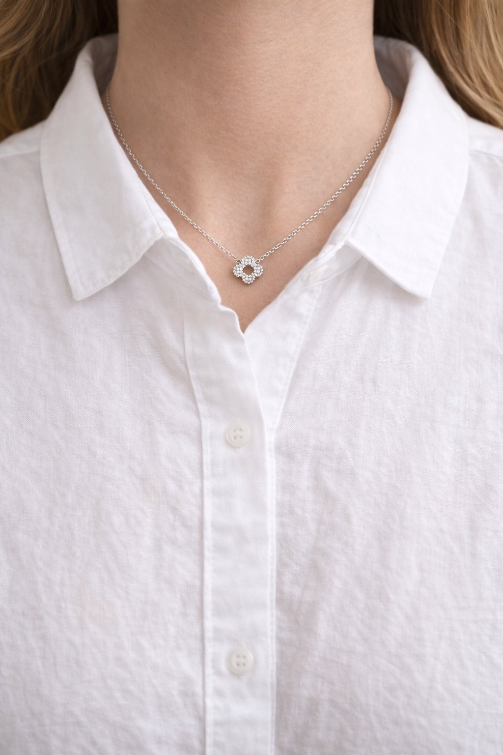 IRIS  |  Collier acier inoxydable