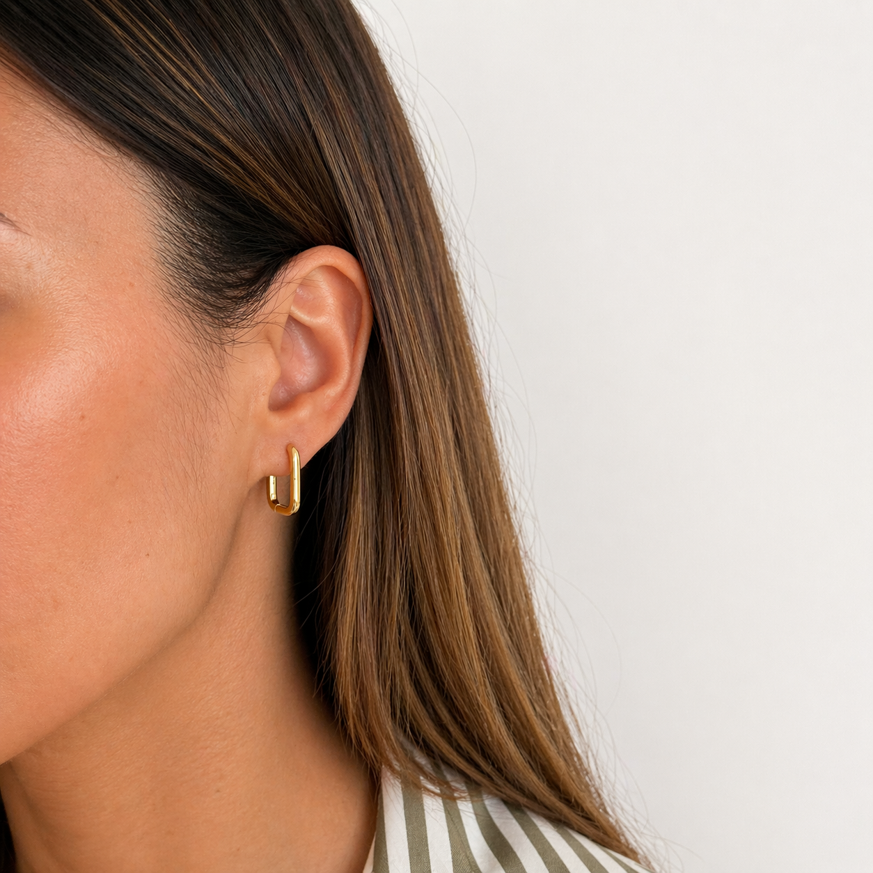 Lana | Boucles d'oreilles en acier inoxydable
