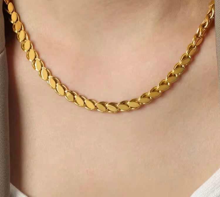 IRIS  |  Collier acier inoxydable